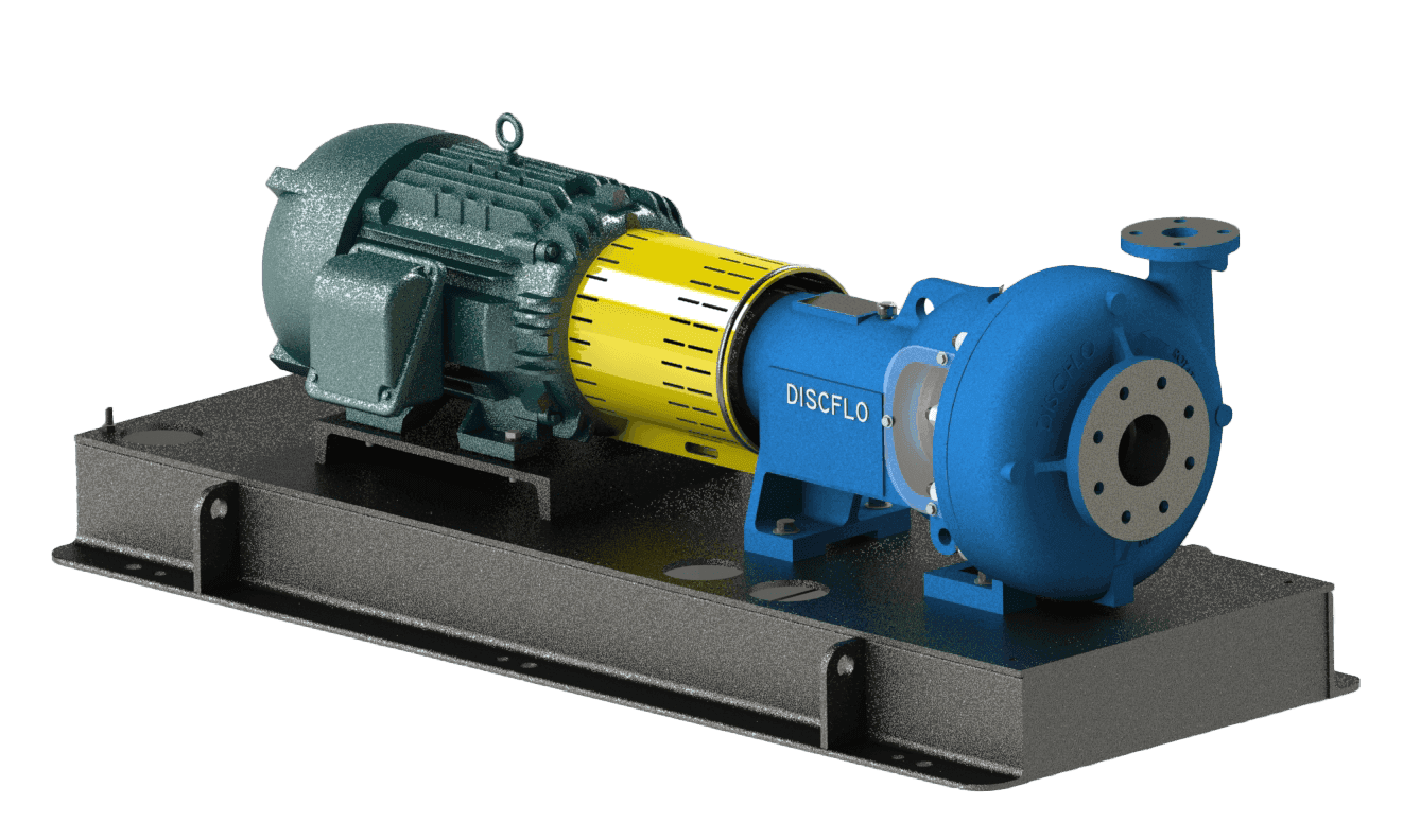 Horizontal disc pump